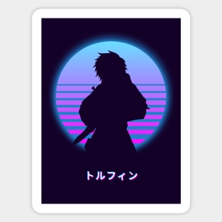 Thorfinn Vinland Saga - Retro 80s Sticker